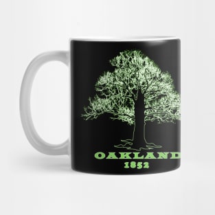 Oakland 1852 Tshirt Mug